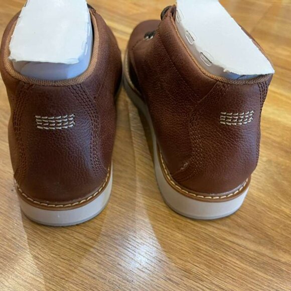 TIMBERLAND MENS REDWOOD EDGE MID LACE CHUKKA BOOT DARK BROWNFULL GRAIN A6CW2-W01 - Picture 4 of 7